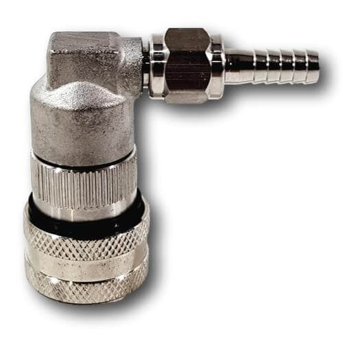 Ball Lock Disconnect | Steel MFL Thread | Black Liquid – iKegger | Mini keg systems, homebrew gear, cocktails on tap, and beer growlers