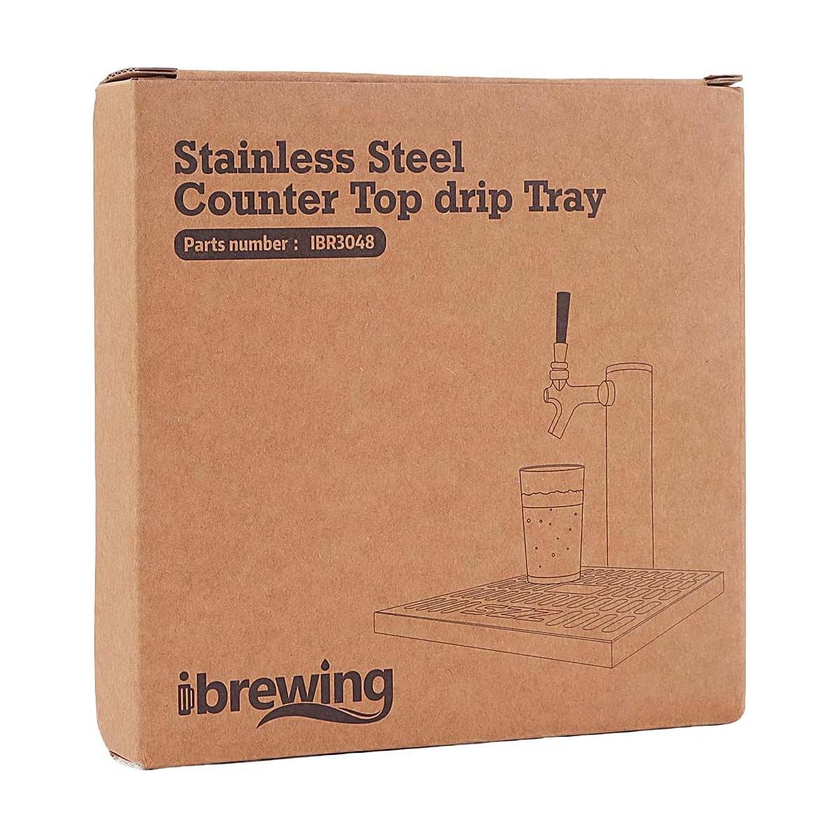 Drip Tray | Benchtop 15cm Square | Stainless – iKegger | Mini keg systems, homebrew gear, cocktails on tap, and beer growlers