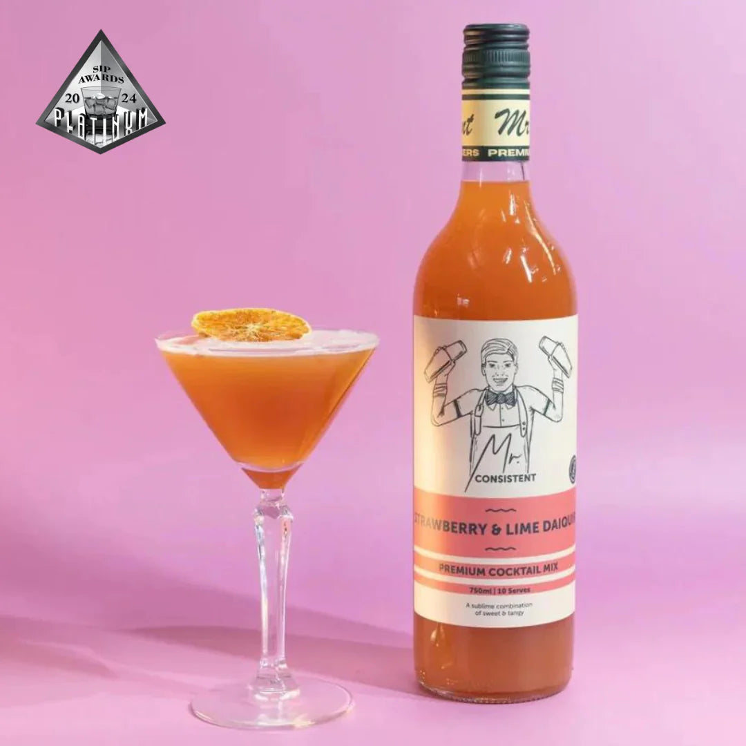 Strawberry & Lime Daiquiri Cocktail Mix | 10 Serves | Mr Consistent – iKegger | Mini keg systems, homebrew gear, cocktails on tap, and beer growlers