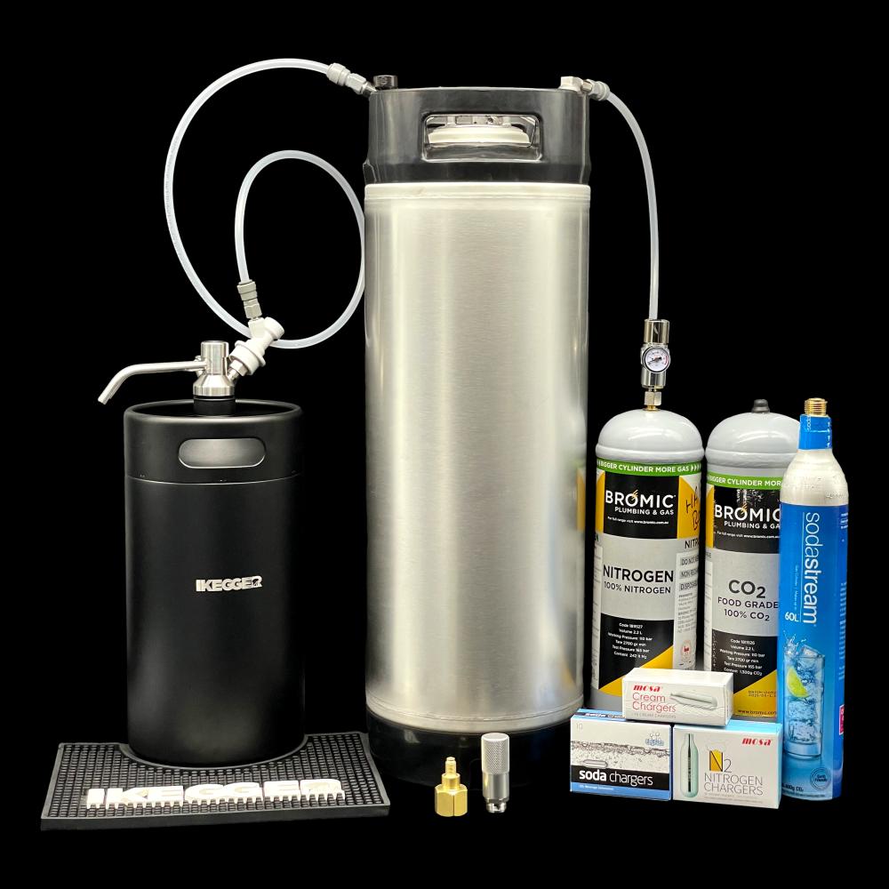 home brew kegs: gas options for premium keg