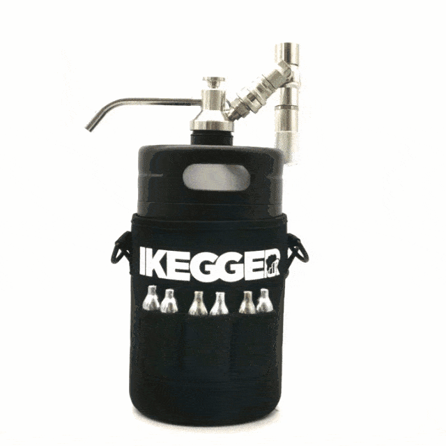 Mini Keg Cooler Sleeve | Neoprene with Shoulder Strap