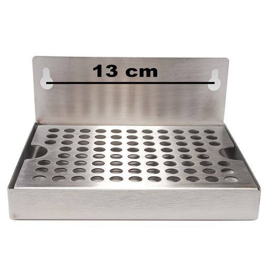 Drip Tray | Mounted | 15cm Single Tap | Stainless